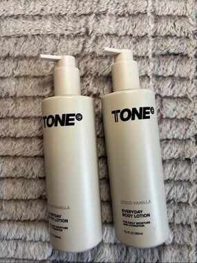 TONE Coco Vanilla Everyday Body Lotion — Lot of 2